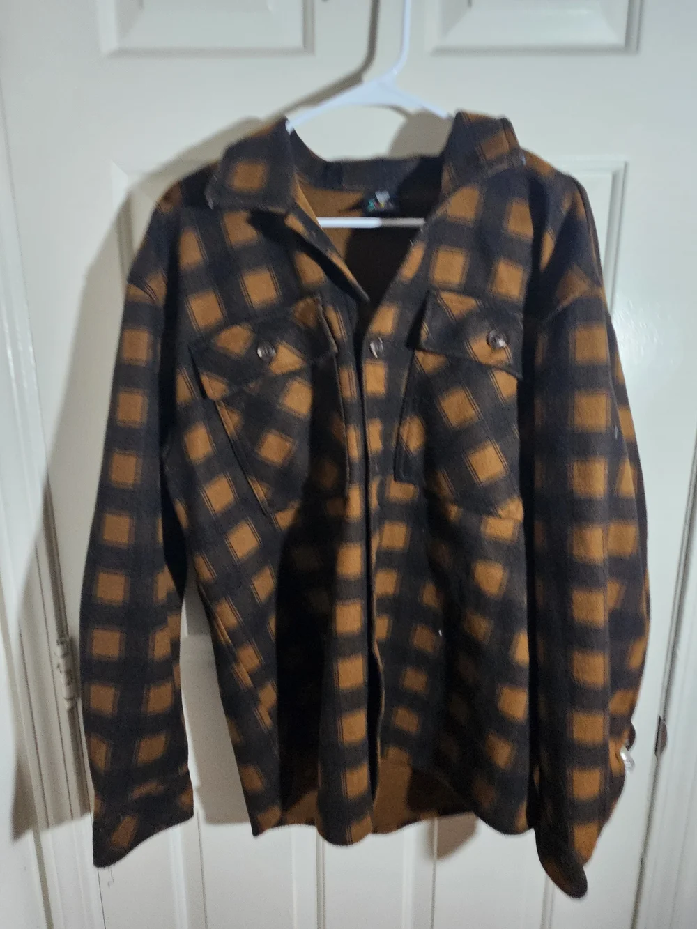 SWITCH Men's Black & Brown Plaid Jacket Coat